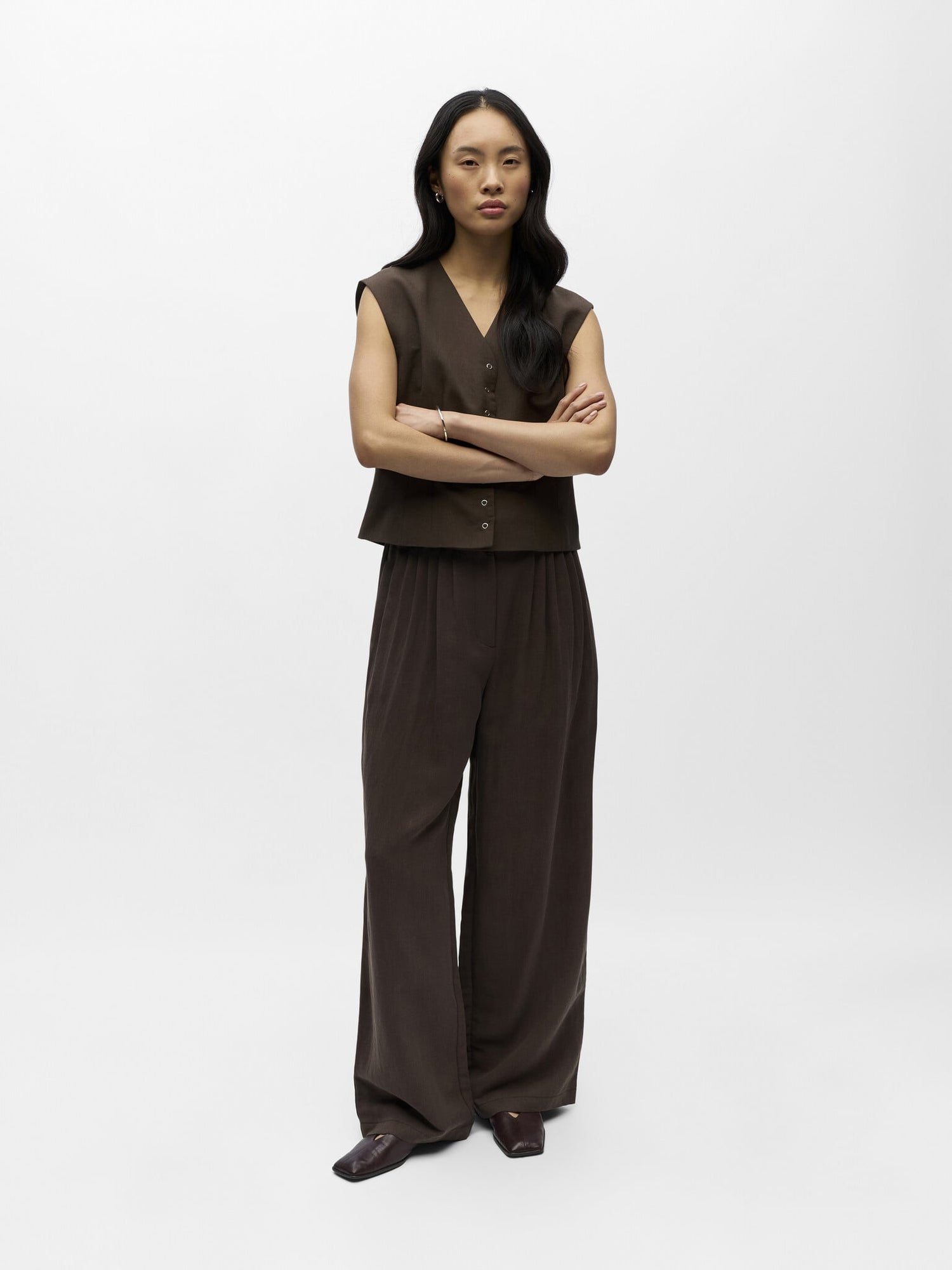Object | Broek Molly seal brown NOOS