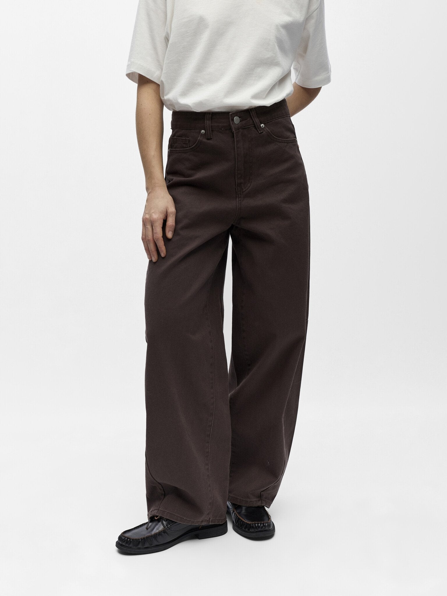 Object | Jeans Moji Elsa super barrel seal brown