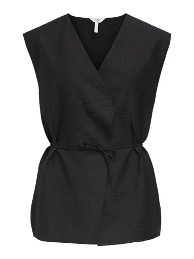 Object | Wikkelgilet Yui zwart