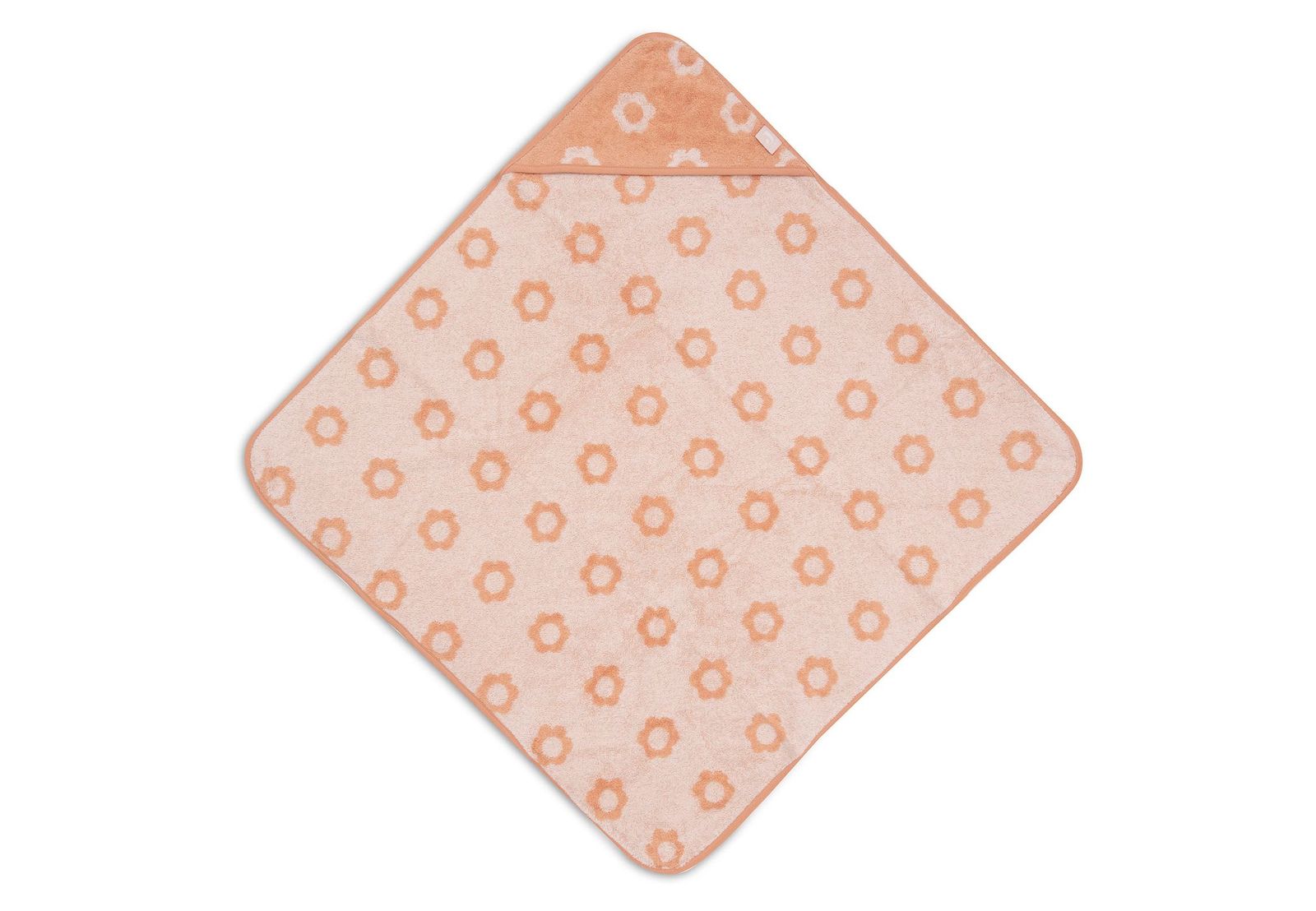 Jollein | Badcape badstof 75x75cm jacquard flower