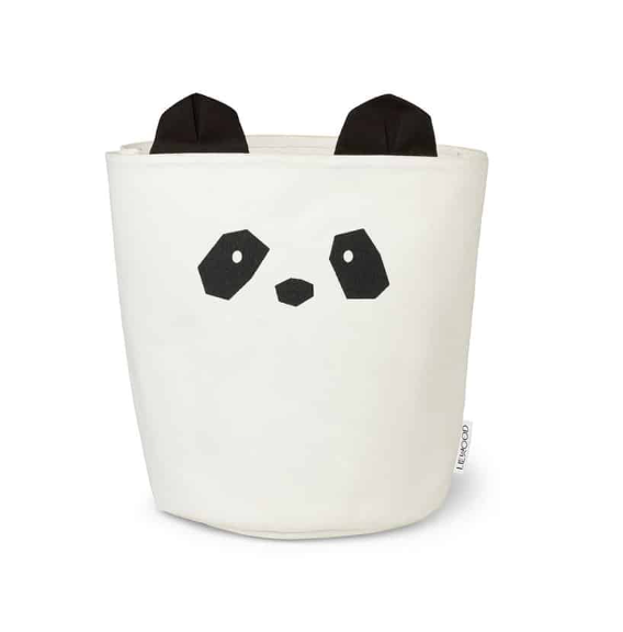 Liewood | Opbermand Panda wit zwart