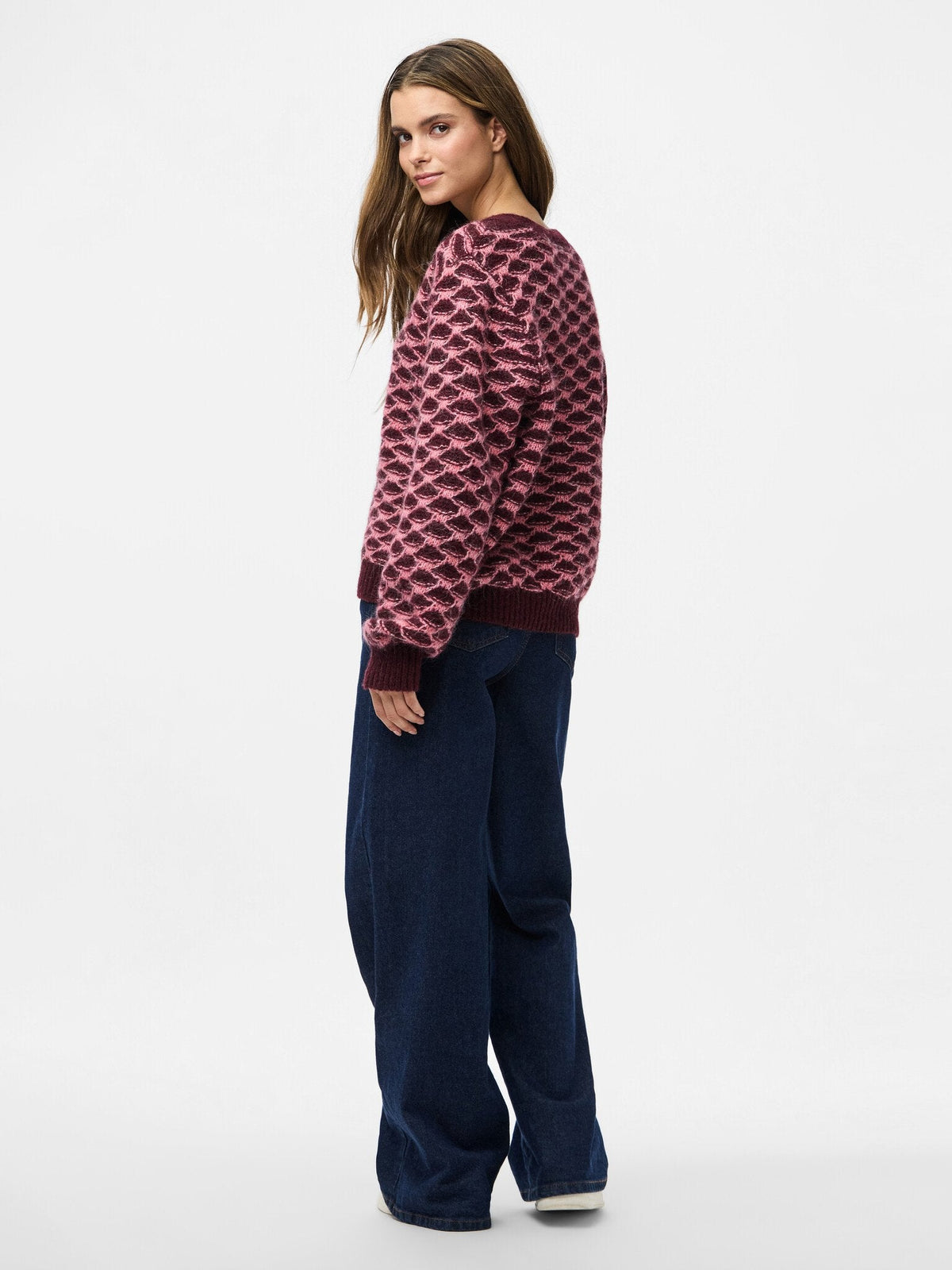 Pieces | Vest Jivana tawny port