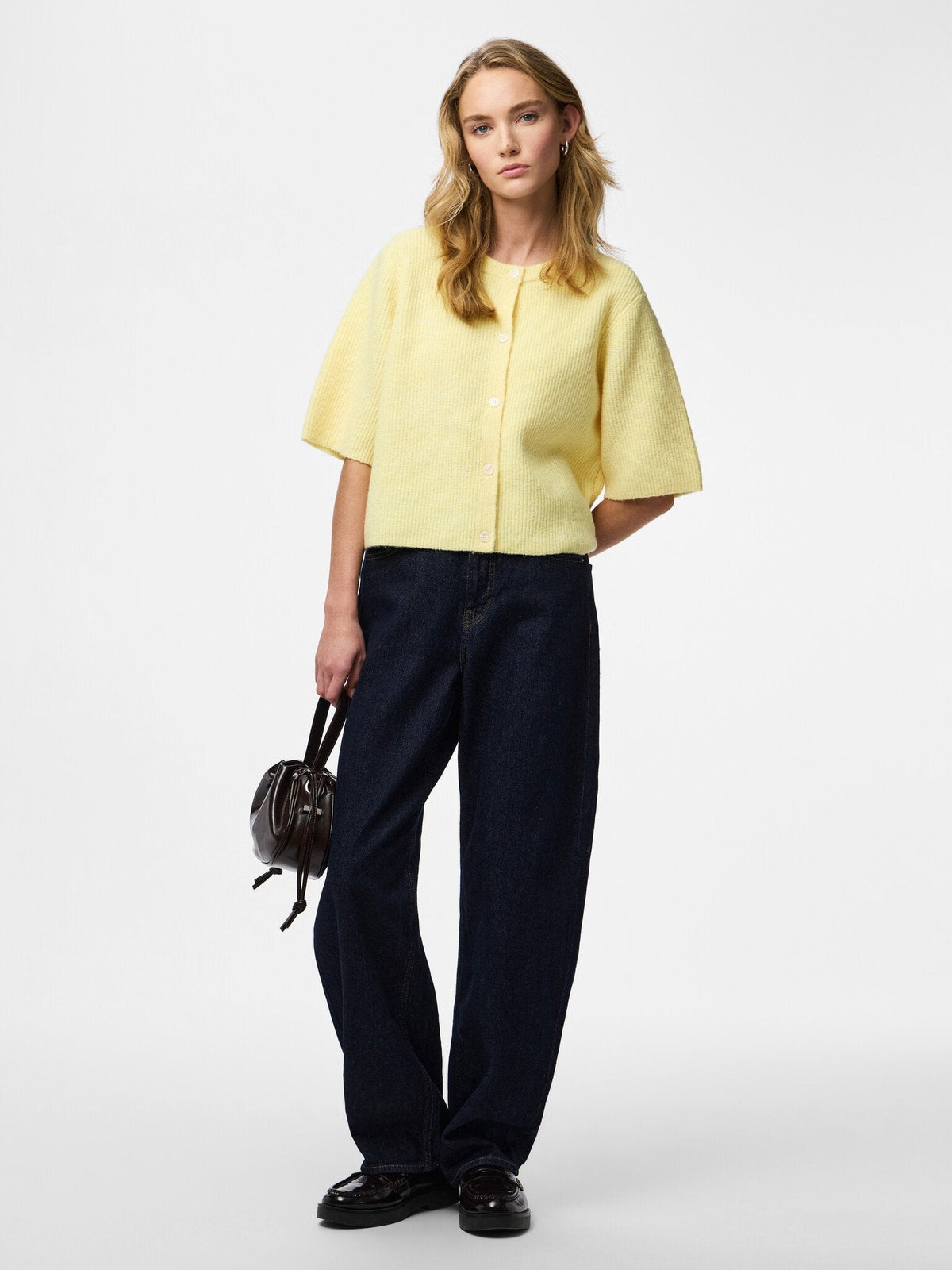Pieces | Vest Silly pale banana NOOS