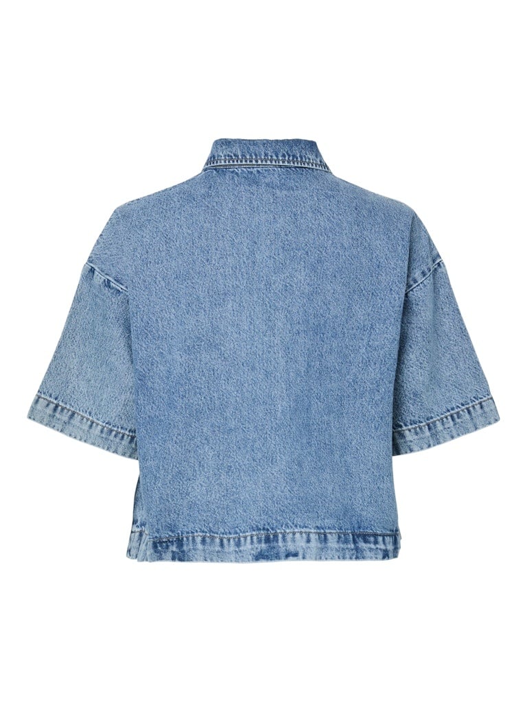Pieces | Denim top Sky medium blue NOOS