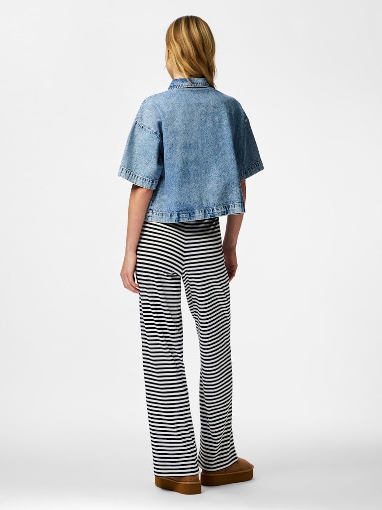 Pieces | Denim top Sky medium blue NOOS