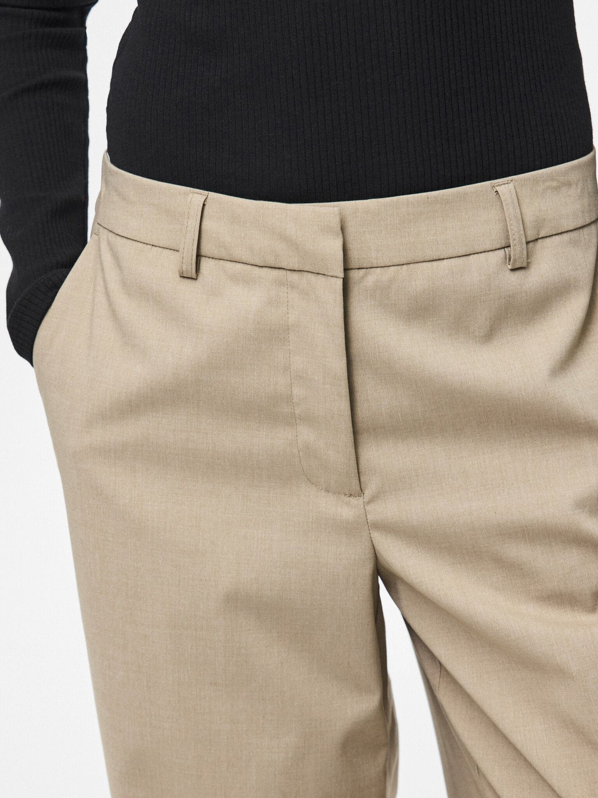 Pieces | Pantalon wide Rosa greige NOOS