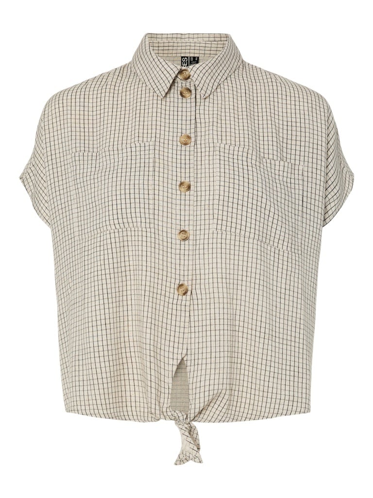 Pieces | Blouse Pia birch/black NOOS