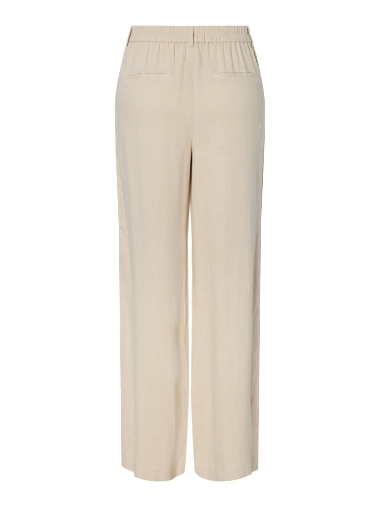 Pieces | Broek wide Vinsty silver lining