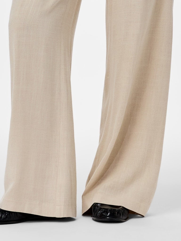 Pieces | Broek wide Vinsty silver lining
