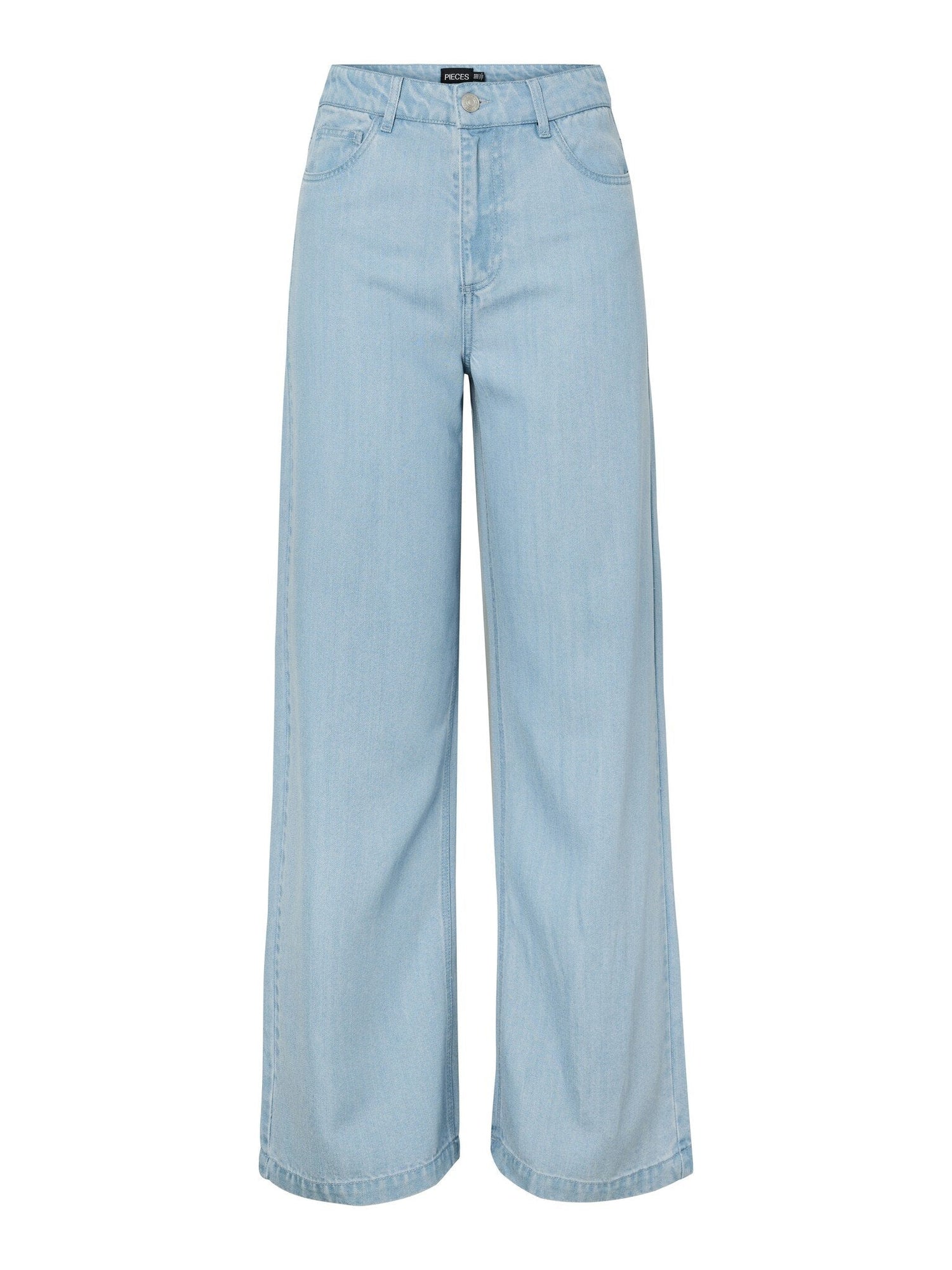 Pieces | Broek Smidi wide light blue denim jeans