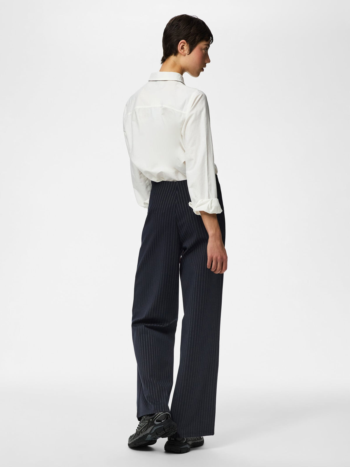 Pieces | Pantalon wide Bia maritime blue NOOS