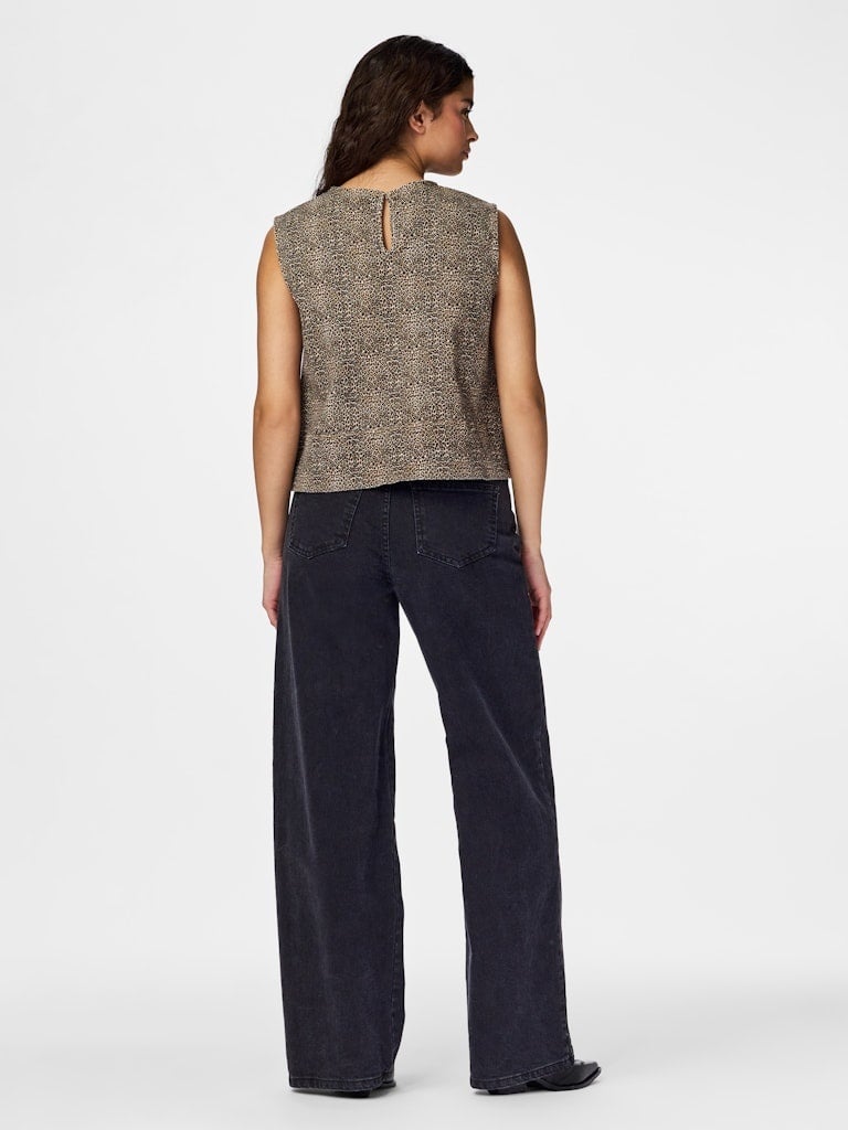 Pieces | Denim top Salume leo