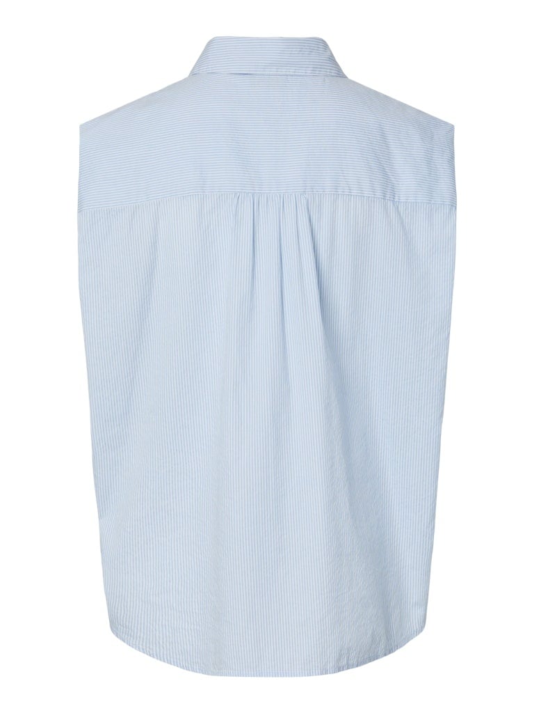 Pieces | Blouse Gilia cashmere blue