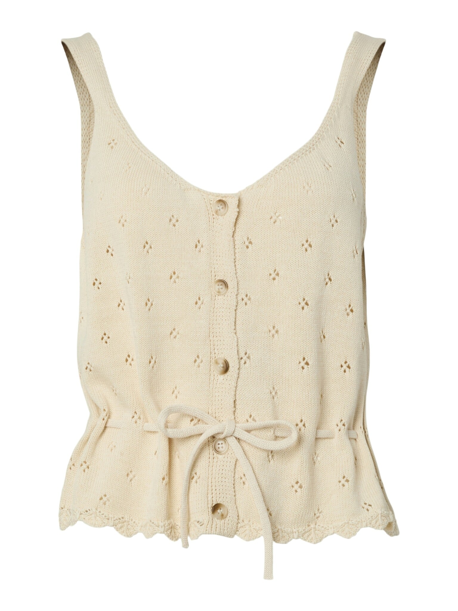 Pieces | Top Puka knitted birch