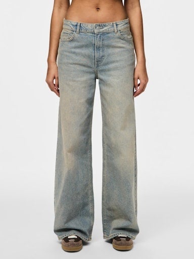 Pieces | Jeans Selma medium blue/brown wash