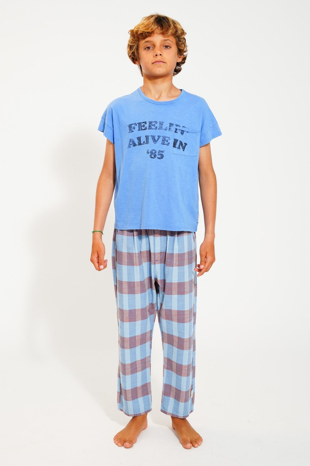 Piupiuchick | T'shirt blue feelin alive