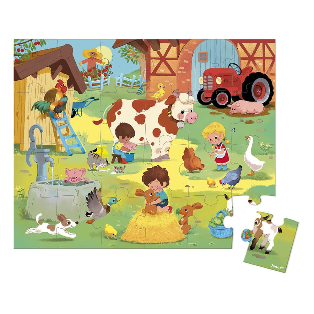Janod | Puzzel op de boerderij