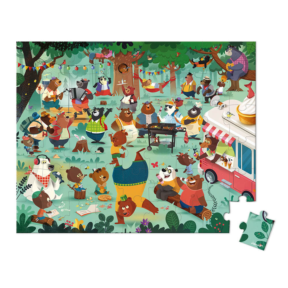 Janod | Puzzel de berenfamilie