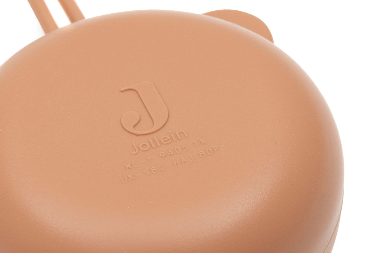 Jollein | Speenhouder siliconen Ø7cm light terra