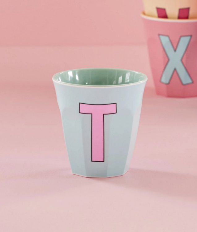 Rice | Mok melamine T zacht blauw
