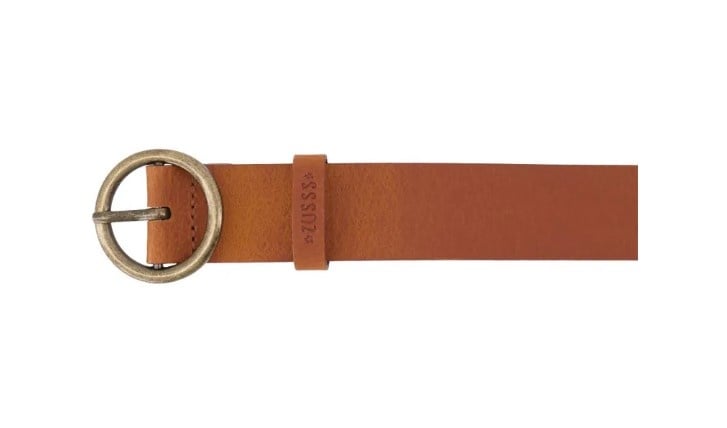 Zusss | Riem met gesp hazelnootbruin