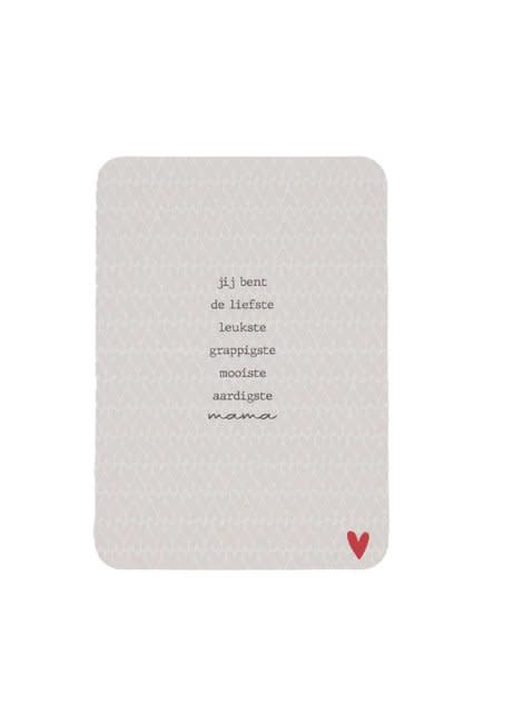 Zusss | Kaart Liefste mama zand