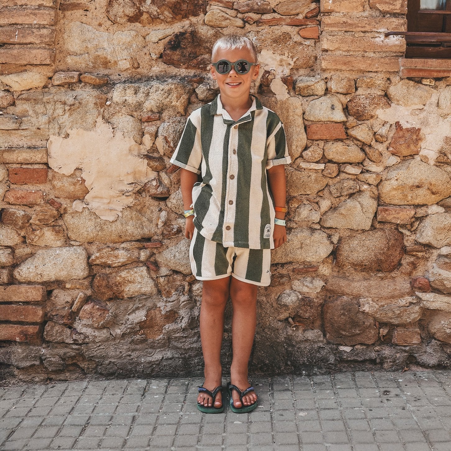 Salted Stories | Zonnebril bronze green