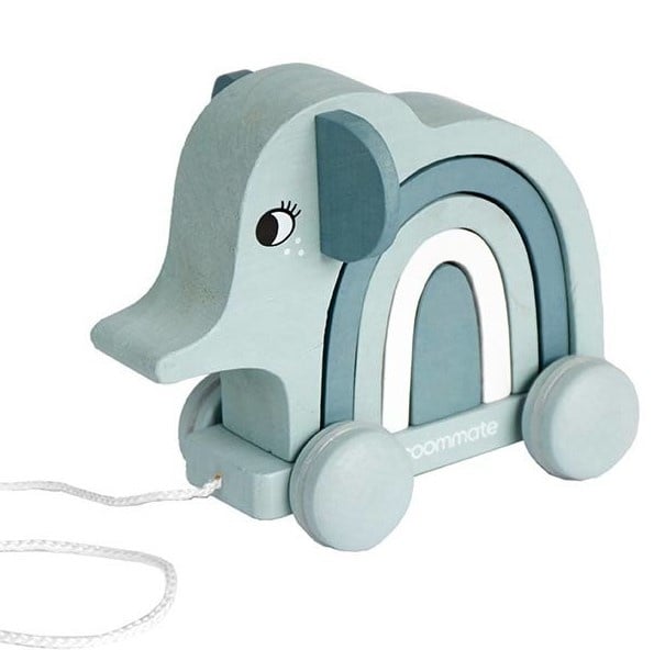 Roommate | Houten trekdier olifant