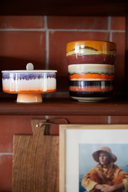 HK Living | 70's servies bonbon schaal mauve