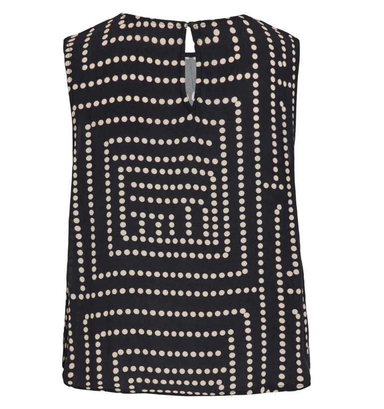Vila | Top Frelli Klio stippenpatroon