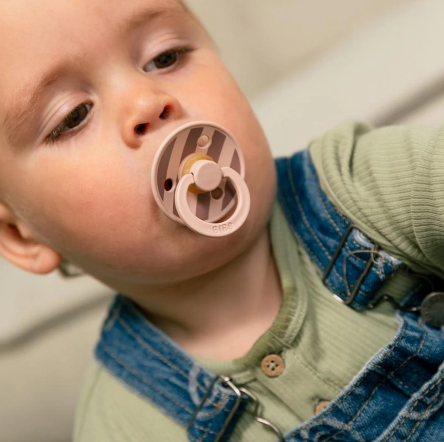 Bibs | Speen round set2 colour block blush