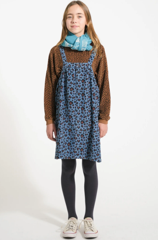 Piupiuchick | Jurk Panterprint blue