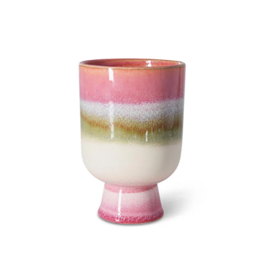 HK Living | 70's servies retro pot rosefield
