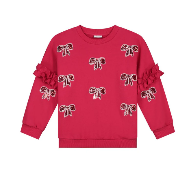 Daily Brat | Sweater Shimmer bow