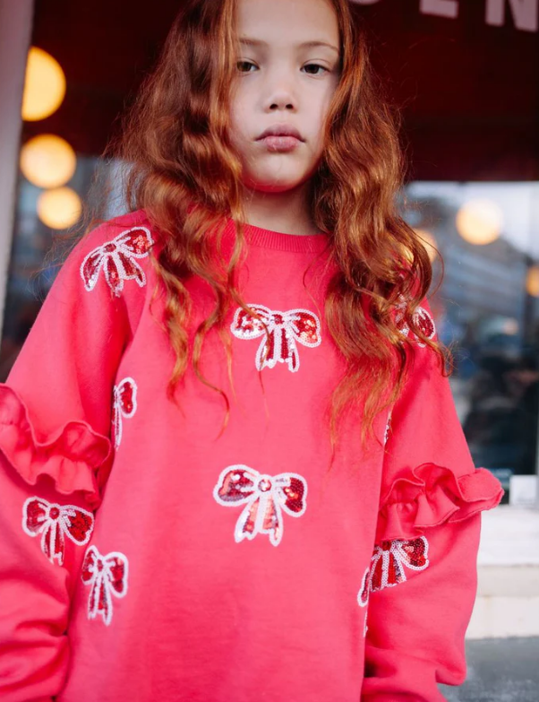 Daily Brat | Sweater Shimmer bow