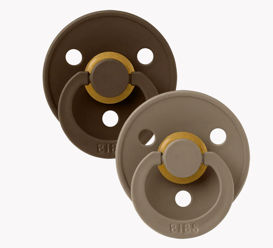 Bibs | Speen round set2 mocha dark oak