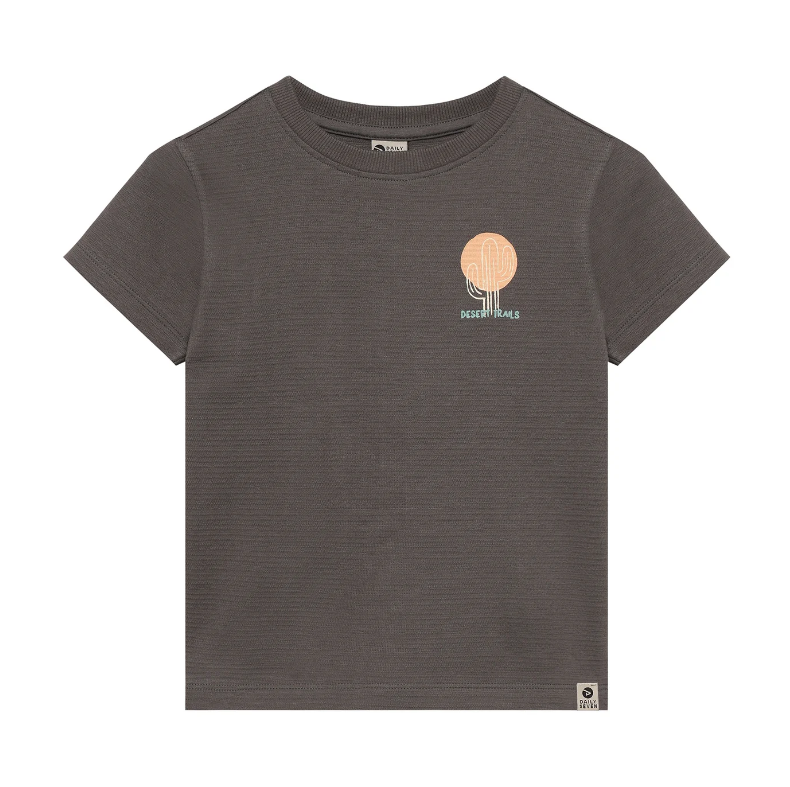 Daily7 | T-shirt Structure print thunderstorm