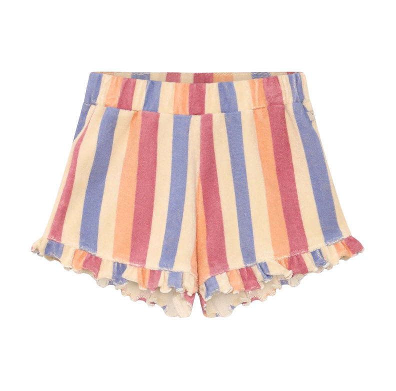 Daily7 | Short Terry stripe heather rose