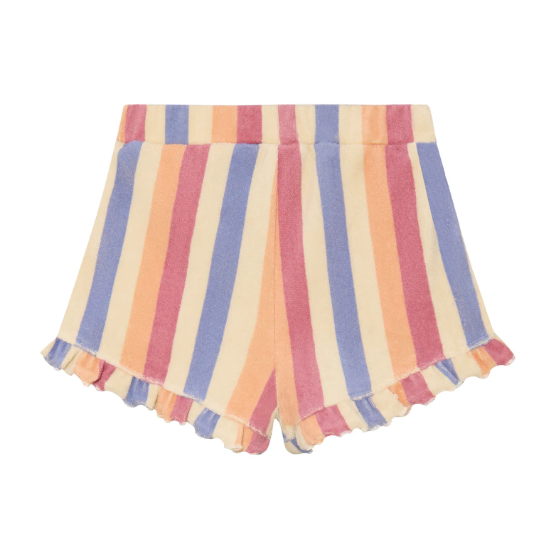 Daily7 | Short Terry stripe heather rose