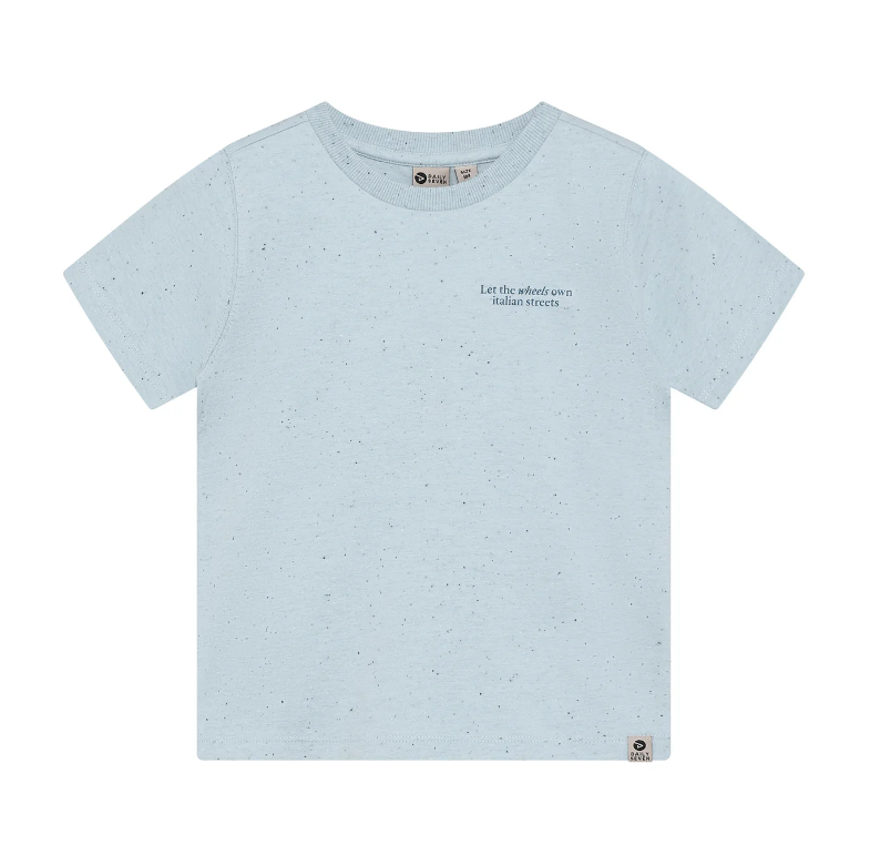 Daily7 | T-shirt Nappy backprint blue