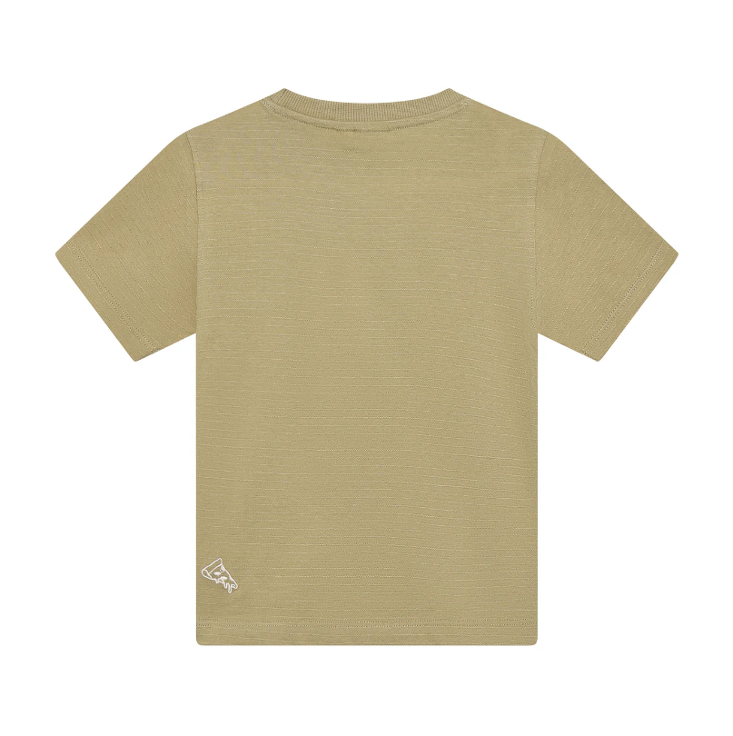 Daily7 | T-shirt text print olive green