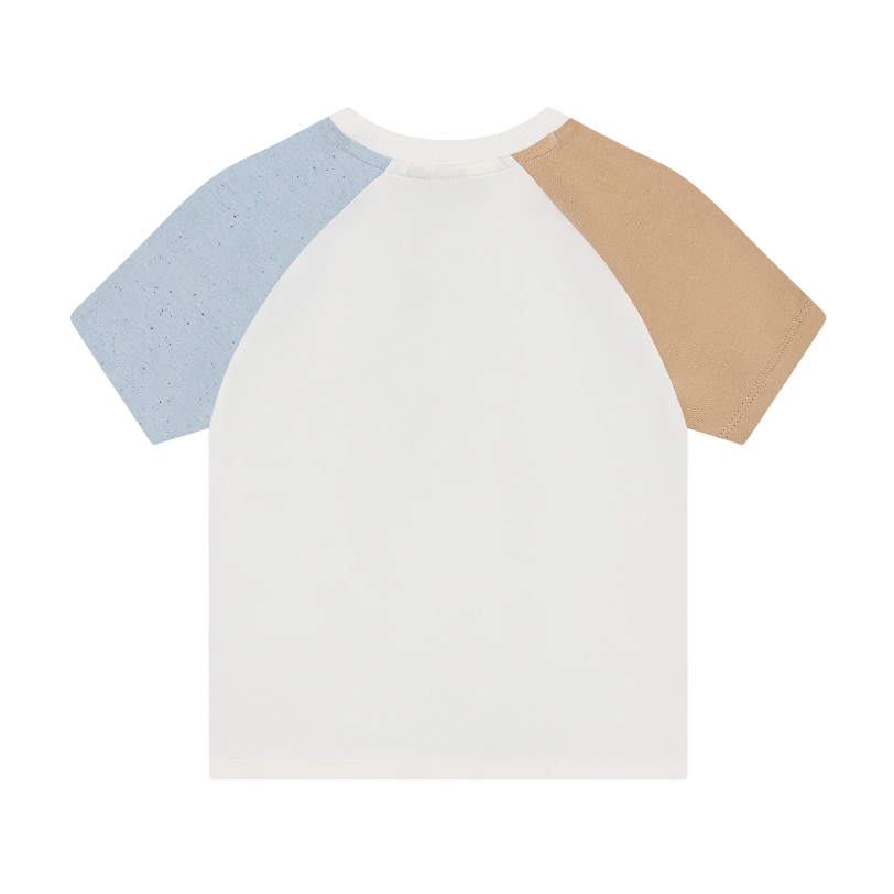 Daily7 | T-shirt contrast egret