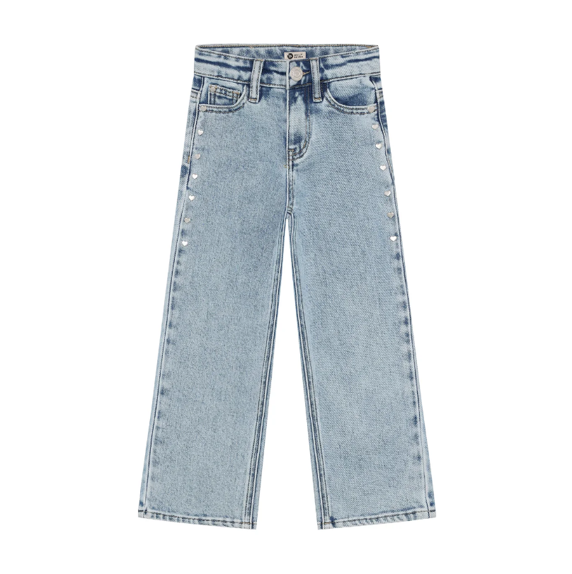 Daily7 | Jeans wide fit studs denim