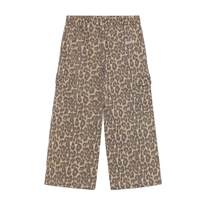 Daily7 | Cargo broek leopard wide
