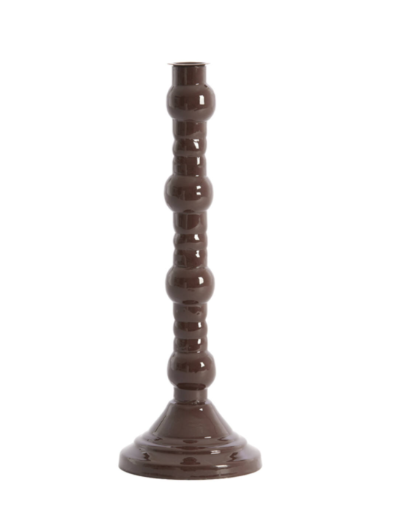 Light & Living | Kandelaar Aveline donker bruin 10x31cm