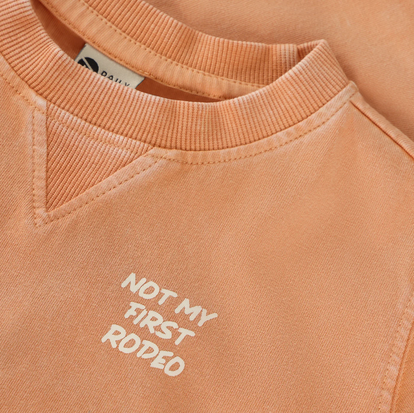 Daily7 | T-shirt backprint sandstone