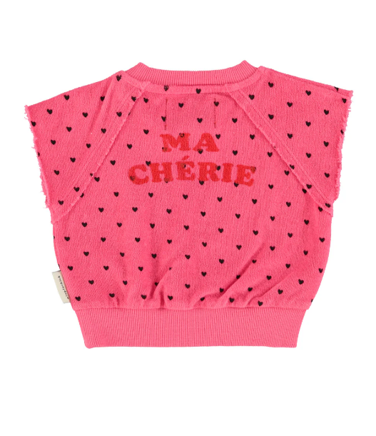 Piupiuchick | Top Cherry print pink