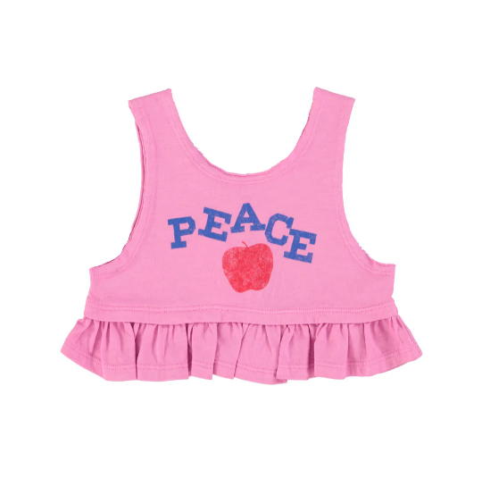Piupiuchick | Top Peace print pink