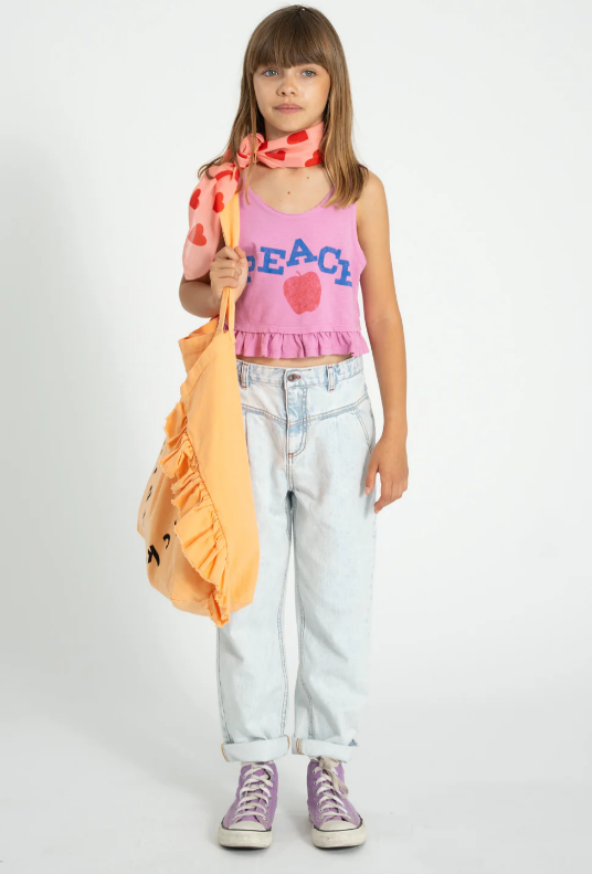 Piupiuchick | Top Peace print pink