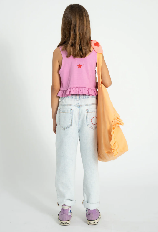 Piupiuchick | Top Peace print pink